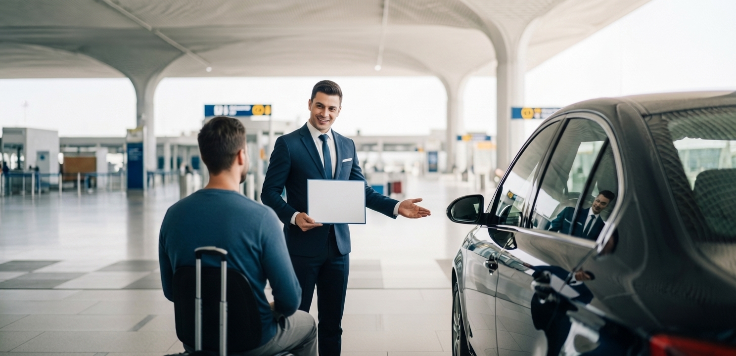 Zahnimplantate Türkei beinhalten einen nahtlosen VIP-Transfer vom Flughafen direkt zum Hotel.
