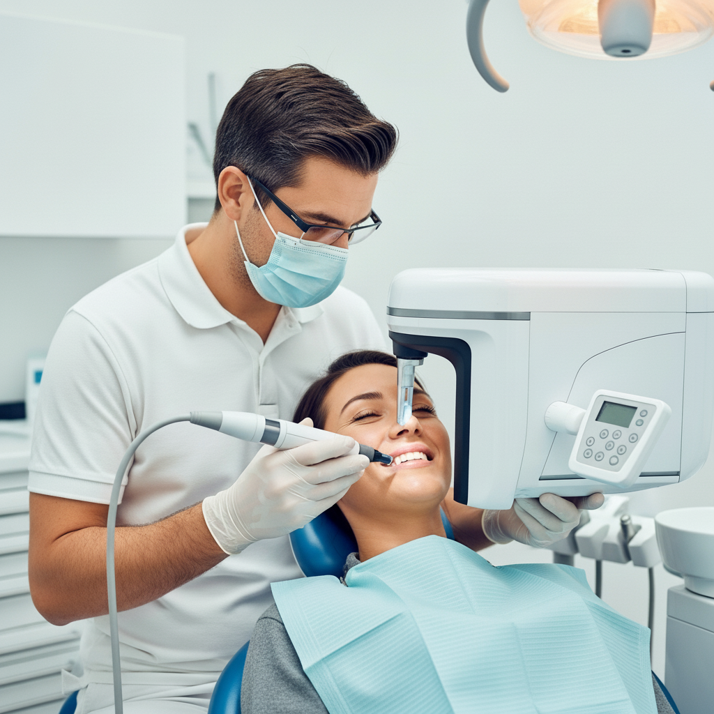 Nouveau Sourire en Allemagne: Le processus commence par une consultation et un diagnostic précis grâce à la technologie avancée.