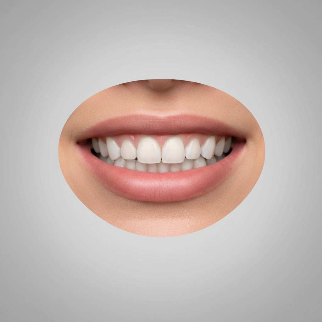 Zahnfleischkorrektur Kosten Deutschland: Ein Lächeln mit zu viel sichtbarem Zahnfleisch, typisch für ein 'Gummy Smile'.