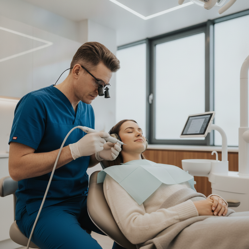 Moderne Zahnmedizin: Schmerzfreiheit durch Anästhesie Sind Zahnbehandlungen schmerzhaft in Deutschland? Moderne Anästhesieverfahren sorgen für angenehme und schmerzfreie Behandlungen.