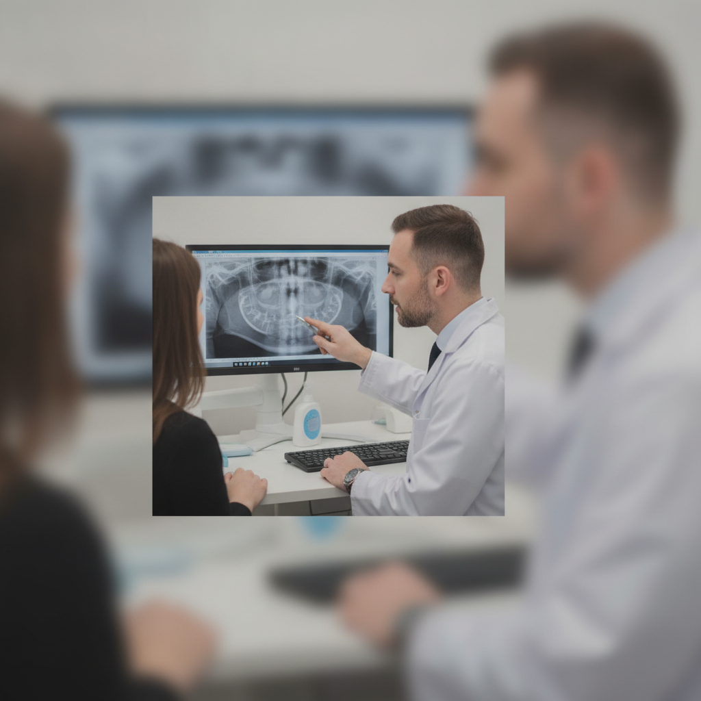 Moderne Implantatplanung mit 3D-Diagnostik in Berlin Beste Zahnärzte in Berlin für Implantate planen präzise Behandlungen mithilfe moderner 3D-Scans für Patienten.